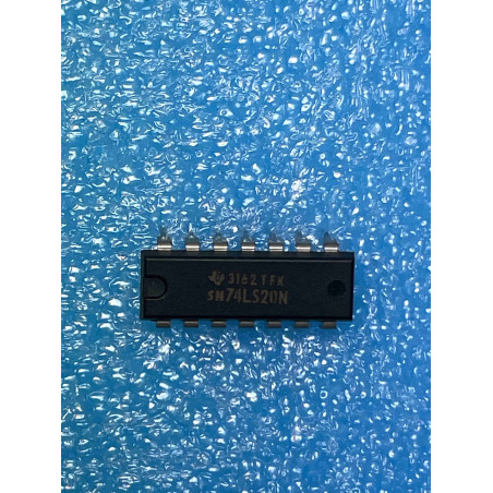 Lot de 2 ci SN74LS20N ~ ic SN 74LS20 N dip14  Integrated Circuit NOS (TIRO7)