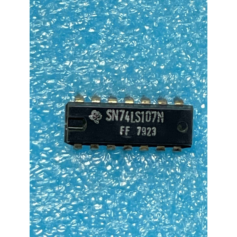 Lot de 2 ci SN74LS107N ~ ic SN 74LS107 N dip14  Integrated Circuit NOS (TIRO7)