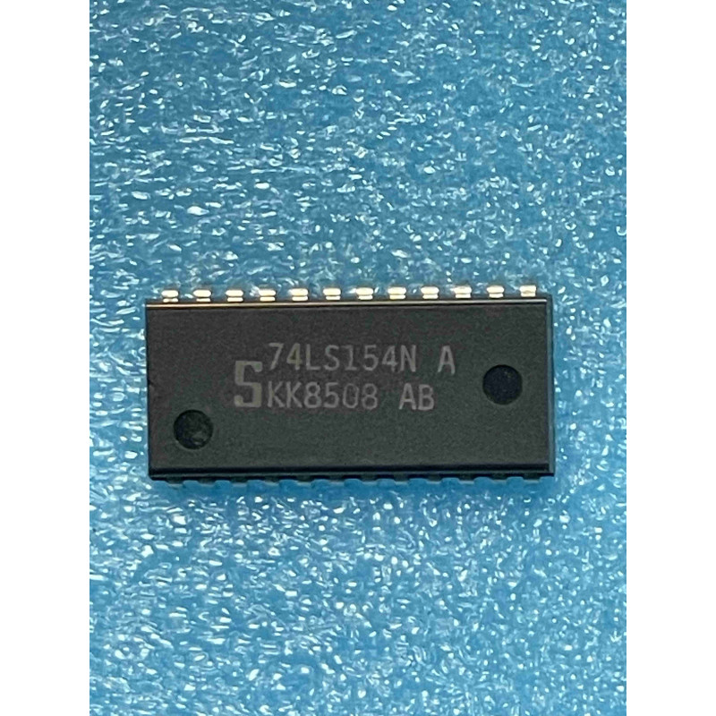 1p ci 74LS154N ~ ic 74LS154 N dip24  Integrated Circuit NOS (TIRO7)