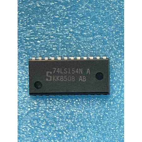 1p ci 74LS154N ~ ic 74LS154 N dip24  Integrated Circuit NOS (TIRO7)