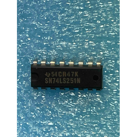 Lot de 2 ci SN74LS251N ~ ic SN 74LS251 N dip16  Integrated Circuit NOS (TIRO8)
