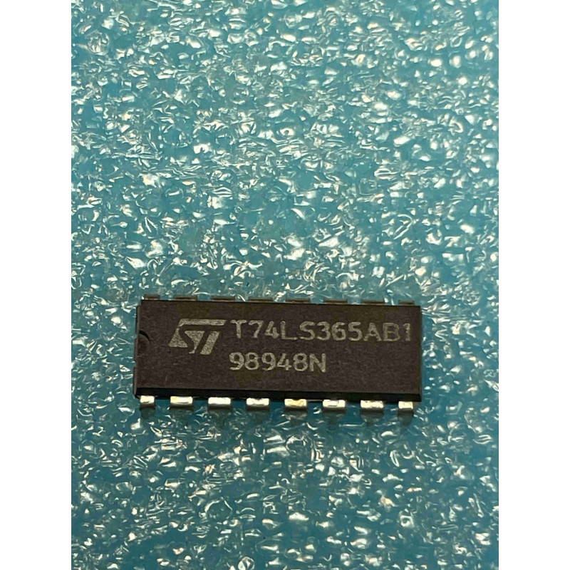 Lot de 2 ci T74LS365AB1~ ic T 74LS365 AB1 dip16  Integrated Circuit NOS (TIRO8)