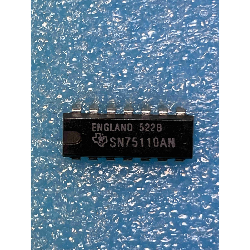 Lot de 2 ci SN75110AN ~ ic SN 75110 AN dip14 Integrated Circuit NOS (TIRO8)