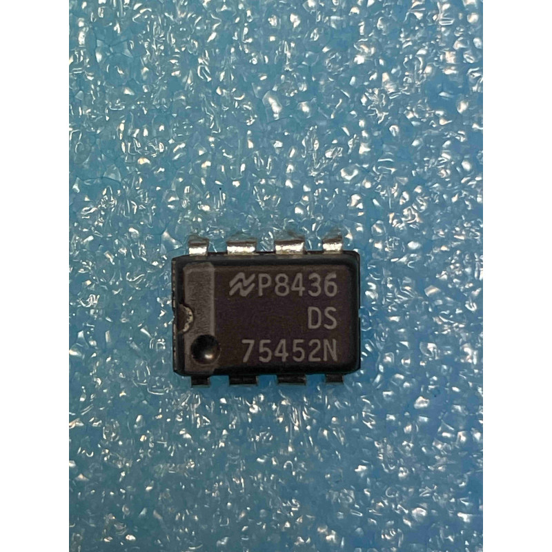 Lot de 2 ci DS75452N ~ ic 75452 N dip8 Integrated Circuit NOS (TIRO8)