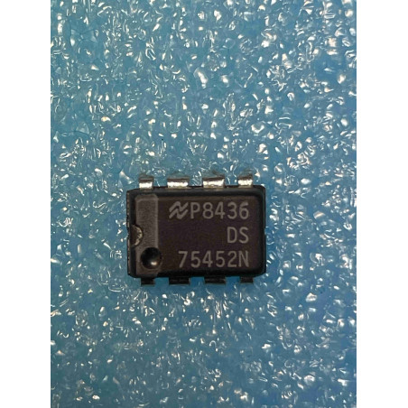 Lot de 2 ci DS75452N ~ ic 75452 N dip8 Integrated Circuit NOS (TIRO8)