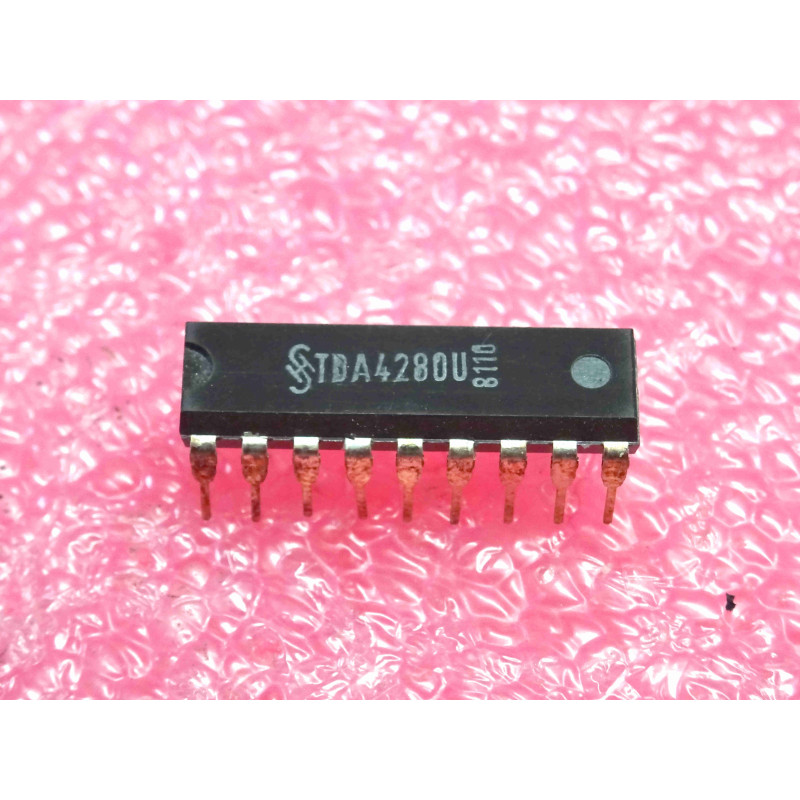 ci TDA 4280 U ~ ic TDA4280U ~ TV, quasi-parallelton/split-sound, FM IF ~ 18-DIL siemens (PLA036)
