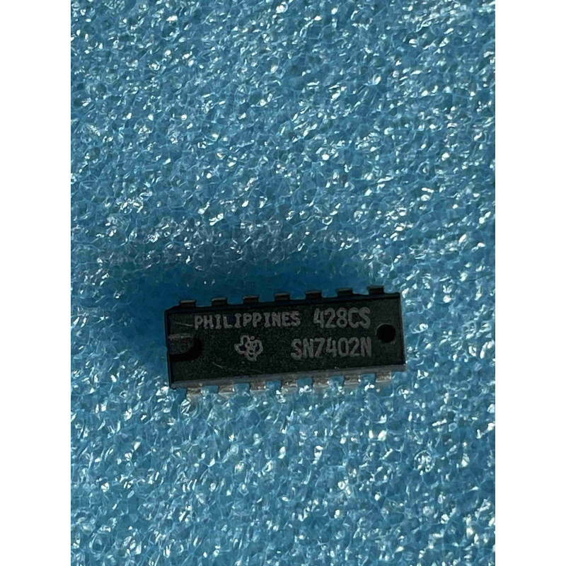 Lot de 2 ci SN7402N ~ ic SN 7402 N dip14 Integrated Circuit NOS (TIRO6)