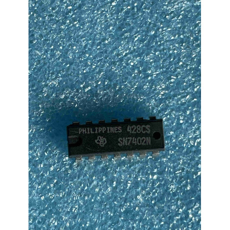 Lot de 2 ci SN7402N ~ ic SN 7402 N dip14 Integrated Circuit NOS (TIRO6)
