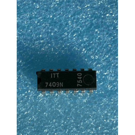Lot de 2 ci 7409N ~ ic 7409 N dip14 Integrated Circuit NOS (TIRO6)