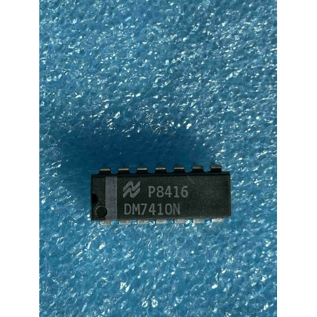 Lot de 2 ci DM7410N ~ ic DM 7410 N dip14 Integrated Circuit NOS (TIRO6)