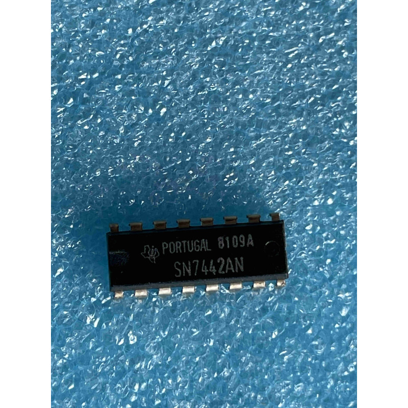 Lot de 2 ci SN7442AN ~ ic SN 7442 AN dip16 Integrated Circuit NOS (TIRO6)