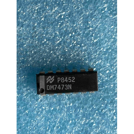 Lot de 2 ci DM7473N ~ ic DM 7473 N dip14 Integrated Circuit NOS (TIRO6)