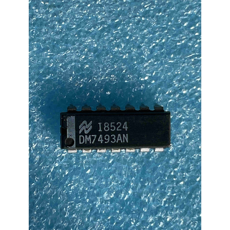 Lot de 2 ci DM7493AN ~ ic DM 7493 AN dip14 Integrated Circuit NOS (TIRO6)