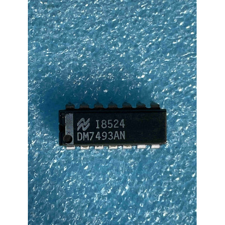 Lot de 2 ci DM7493AN ~ ic DM 7493 AN dip14 Integrated Circuit NOS (TIRO6)