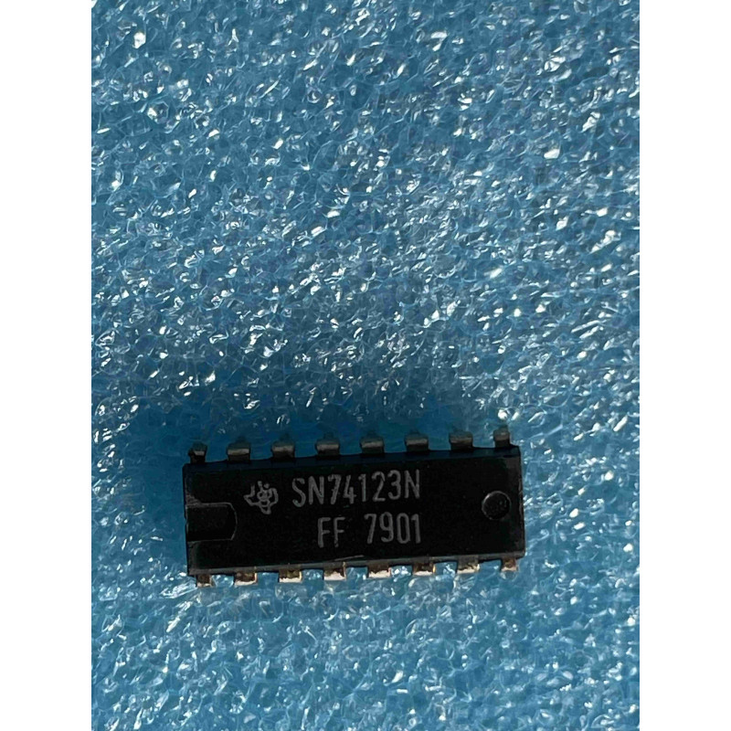 Lot de 2 ci SN74123N ~ ic SN 74123 N dip16 Integrated Circuit NOS (TIRO6)