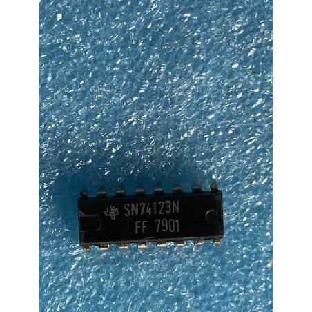 Lot de 2 ci SN74123N ~ ic SN 74123 N dip16 Integrated Circuit NOS (TIRO6)