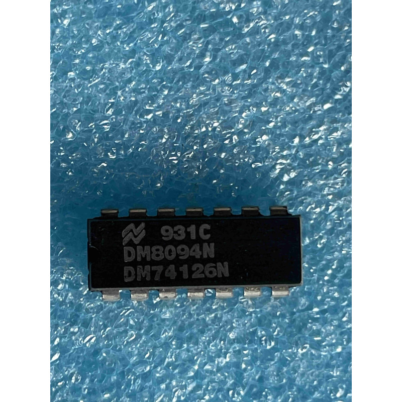 Lot de 2 ci DM74126N ~ ic DM 74126 N DM8094N dip14 Integrated Circuit NOS (TIRO6)
