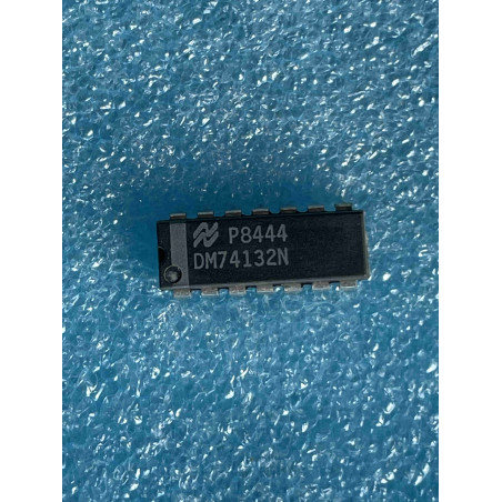 Lot de 2 ci DM74132N ~ ic DM 74132 N dip14 Integrated Circuit NOS (TIRO6)