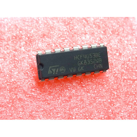 ci HCF 4053 BE ~ HCF4053BE ~ 2-channel analog multiplexer/demultiplexer (PLA028)