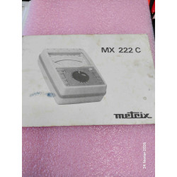 MX222C Métrix  Manuel...
