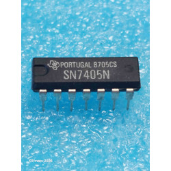 Lot de 2 ci SN7405N ~ ic...