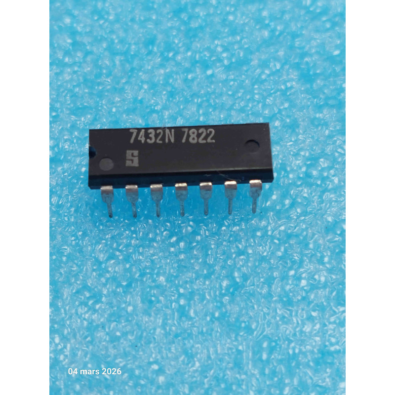 Lot de 2 ci 7432N ~ ic  7432 N dip14 Integrated Circuit NOS ( TIRO6 )