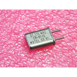 27.175 MHz , quartz crystal...