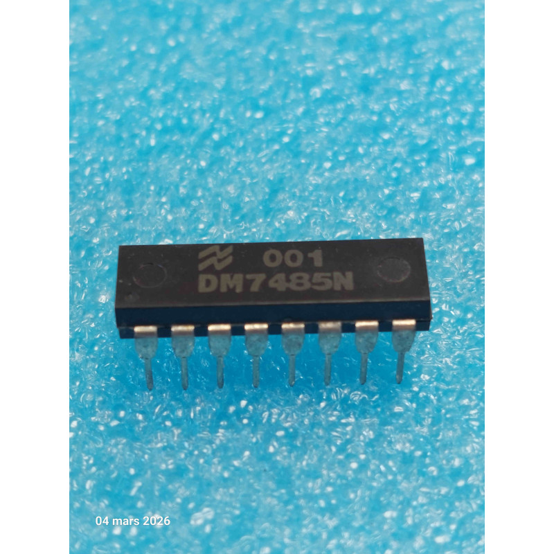 Lot de 2 ci DM7485N ~ ic DM 7485 N dip16 Integrated Circuit NOS ( TIRO6 )