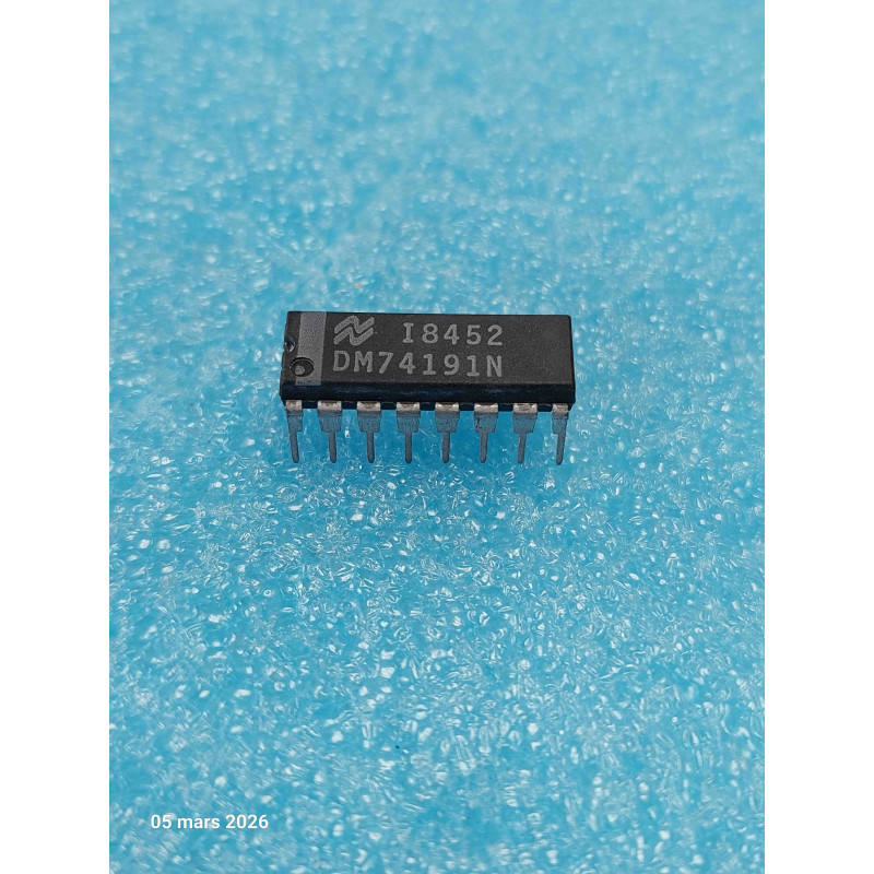 Lot de 2 ci DM74191N ~ ic DM 74191 N dip16 Integrated Circuit NOS ( TIRO6 )