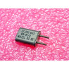 27.395 MHz , quartz crystal CR-81/U Matel , entraxe 4.9mm (1O2)