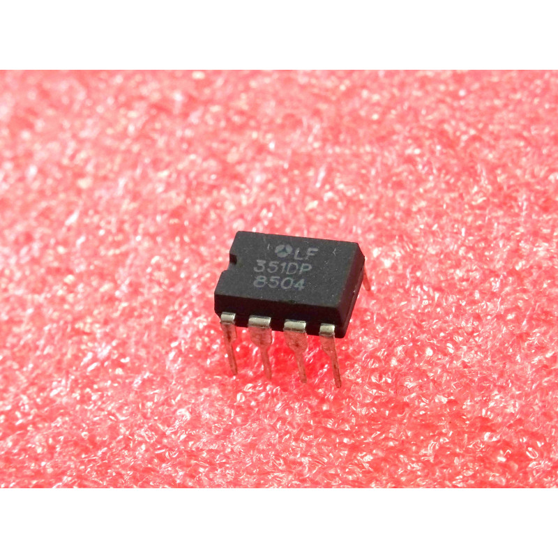 Lot de 3: ci LF 351 DP ~ ic LF351DP / LF351 ~ JFET operational amplifier (PLA010)