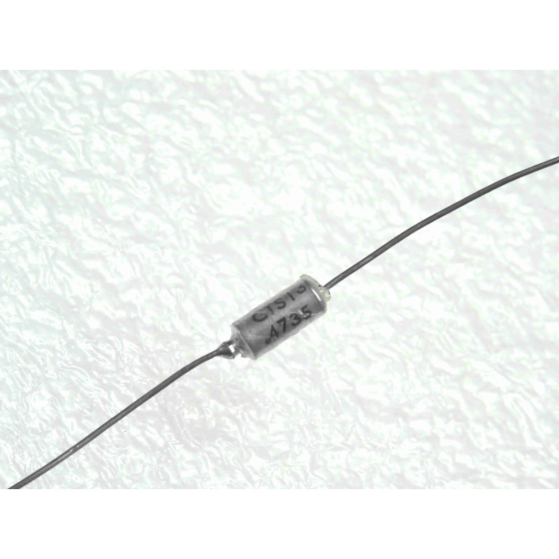 Lot de 10: condensateur tantale axial 0.47µF 0.47uF 0u47F 35V ~ CTS13 , Ø3x7mm , 20%