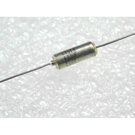 Lot de 5: condensateur tantale axial 33µF 33uF 10V ~ CTS13 , Ø4x11mm , Firca