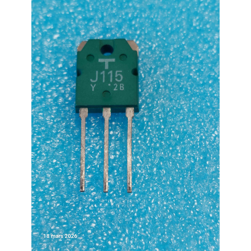 Transistor Japonais J115 ~ 2SJ115 Transistor NOS  2SJ115-Y