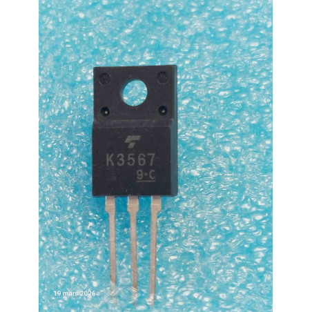 Transistor Japonais K3567 ~ 2SK3567  Transistor NOS  2SK3567 FUJITSU    ( 5C )