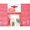 2 ampoules MAZDA à visser ~ Z62 , 2.5V , 0.3A , E10 (4J2)