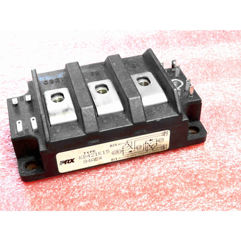 dual darlington transistor module KD42 1K15 ~ KD421K15 , 150A , 1000V ~ powerex power semiconductors (4C1)