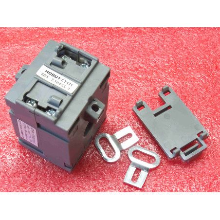 Hobut CT141 77549/2/023,CT141-5-E2 moulded case current transformer,60/5 primary 60A output 5A,2.5VA FS5 50Hz CL3,0.72/3kV(4C1)