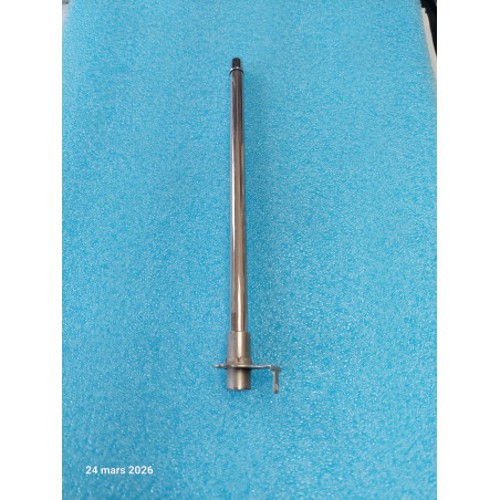 Antenne Radio Télescopique avec Cosses AM FM laiton chromé 18cm 7 sections 87cm ( Q5C )