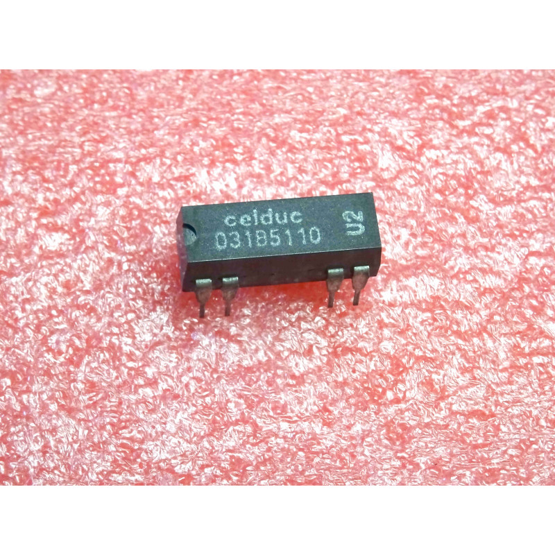 Lot de 2: relais celduc D31B5110 ~ DIL reed relay , 1 Normally Closed contact , nominal input 12V , with diode (5R11)
