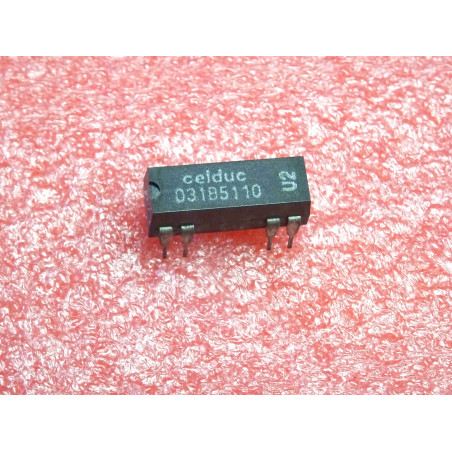 Lot de 2: relais celduc D31B5110 ~ DIL reed relay , 1 Normally Closed contact , nominal input 12V , with diode (5R11)