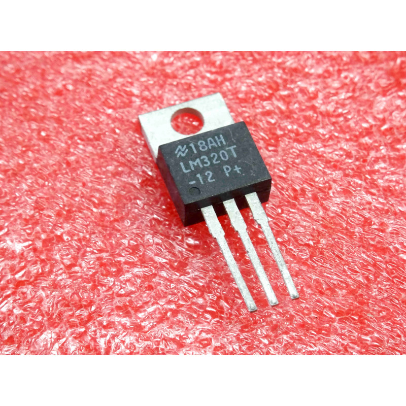 Lot de 2: ci LM 320 T -12 P+ ~ ic LM320T-12P+ ~ 3-terminal negative voltage regulator -12V ~ Id 1A , 15W ~ NS