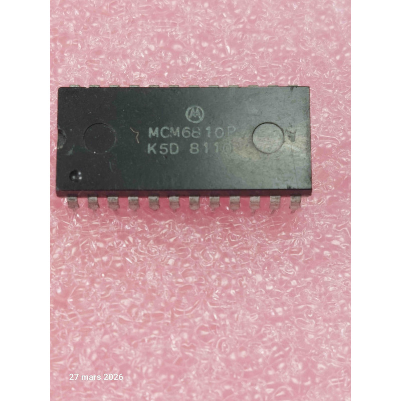 ci MCM6810P ~ ic MCM 6810 P ~ 6810 boîtier dip24  New Old Stock (TIRO04)
