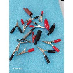 Lot de 18 Pince Crocodiles...
