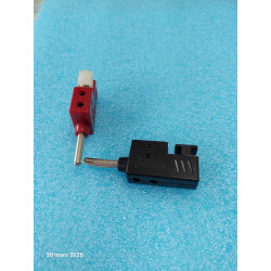 Lot x2 : fiche banane 4mm...