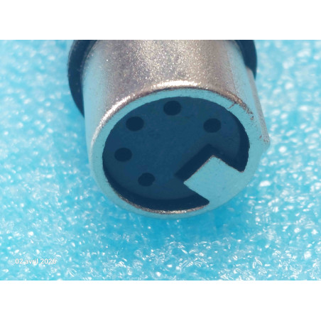 Lot x2: XLR5 Fiche Femelle XLR 5 pin 3pts xlr 5broches Femelle ( J0D )