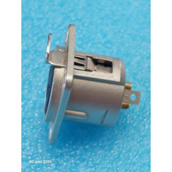 Neutrik NC3FDL1 ~ 3-pole Femelle XLR Embase Chassis F 3 broches Argent  ( J0E )