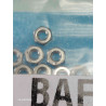 Lot de 121 Ecrous HU M2.5 Inox A4  HUY2.5 Ecrous 2.5mm Inox A4 ( 2Y2 )