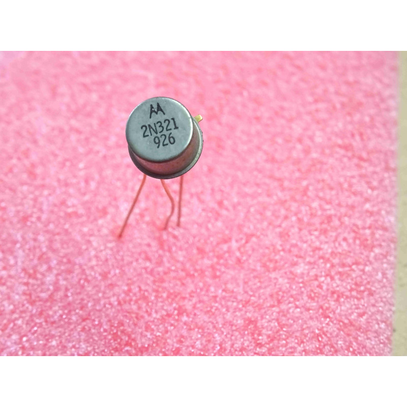 transistor 2N 321 ~ 2N321 germanium PNP (remplace 2N188) ~ Uce 20V ~ motorola