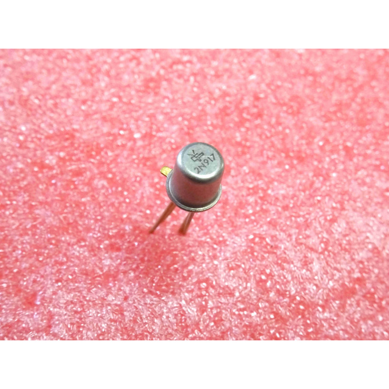 transistor 2N 917 ~ 2N917 silicon NPN (4 pattes) ~ Uce 15V , Ic 50mA ~ sescosem